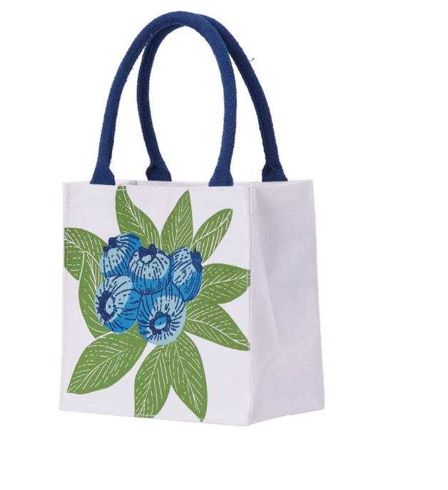 BLUEBERRY BUNCH REUSABLE ITSY BITSY GIFT BAG