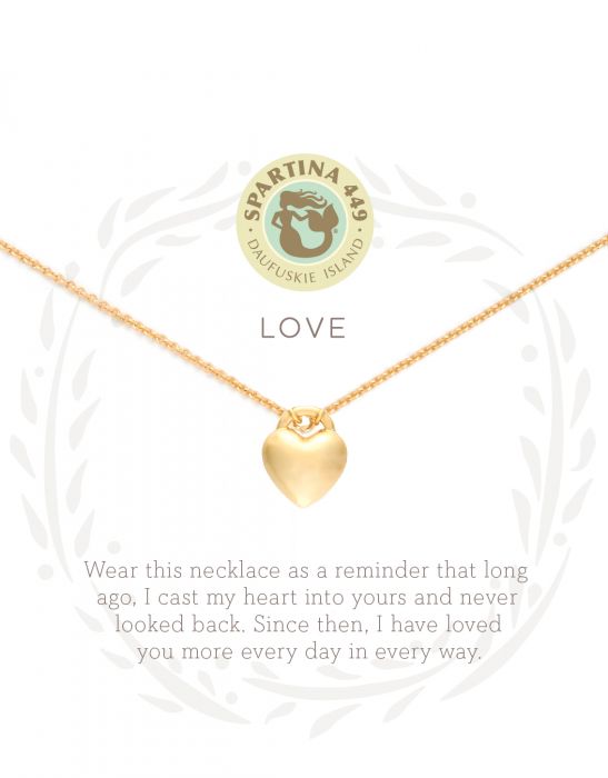 Sea La Vie Love Necklace - Gold