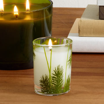 Frasier Fir Pine Needle Votive Candle