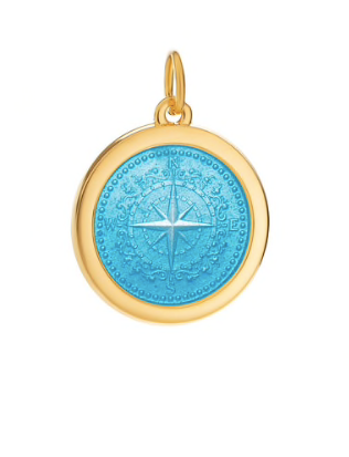 Colby Davis Pendant: GOLD Compass Rose