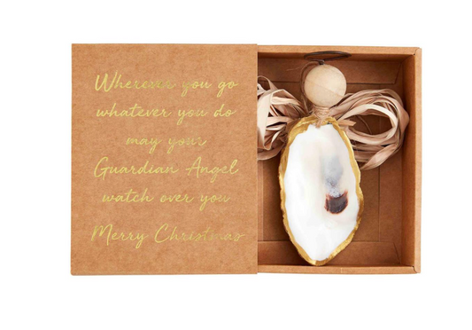 OYSTER ANGEL BOXED ORNAMENT