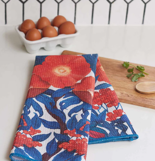 Icelandic Poppies Tea Towel