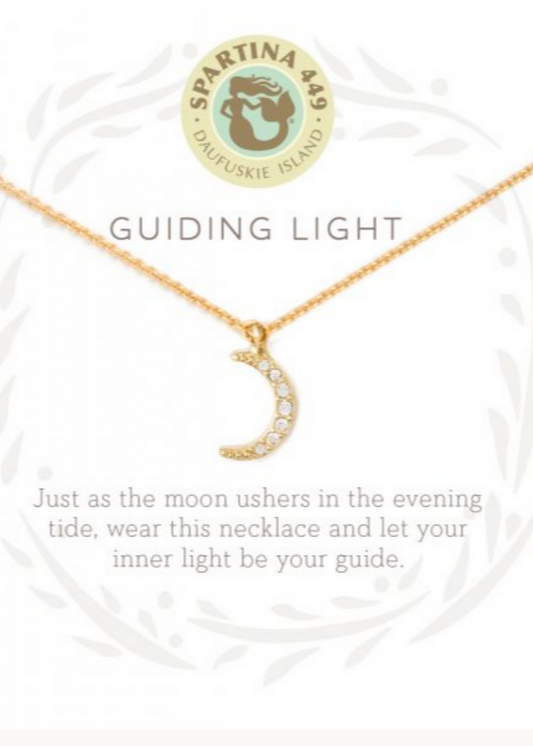 Sea La Vie Guiding Light Necklace- Gold