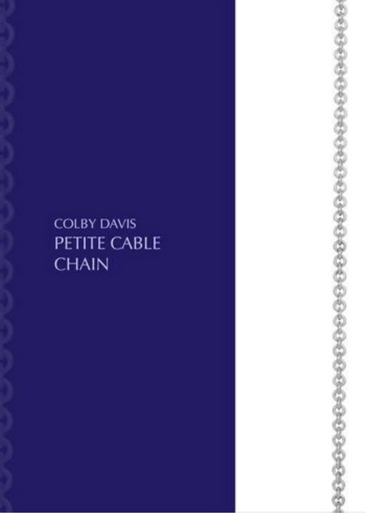 Colby Davis Chain: Petite Cable