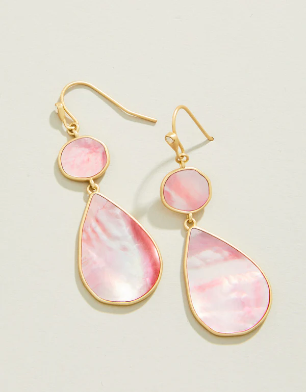 Batina Earrings Pink Mother-of-Pearl