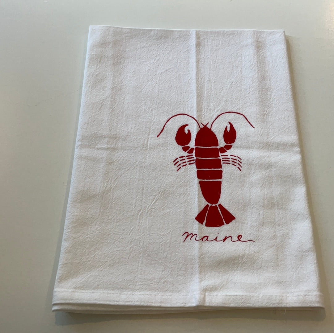 Maine Lobster Tea Towel