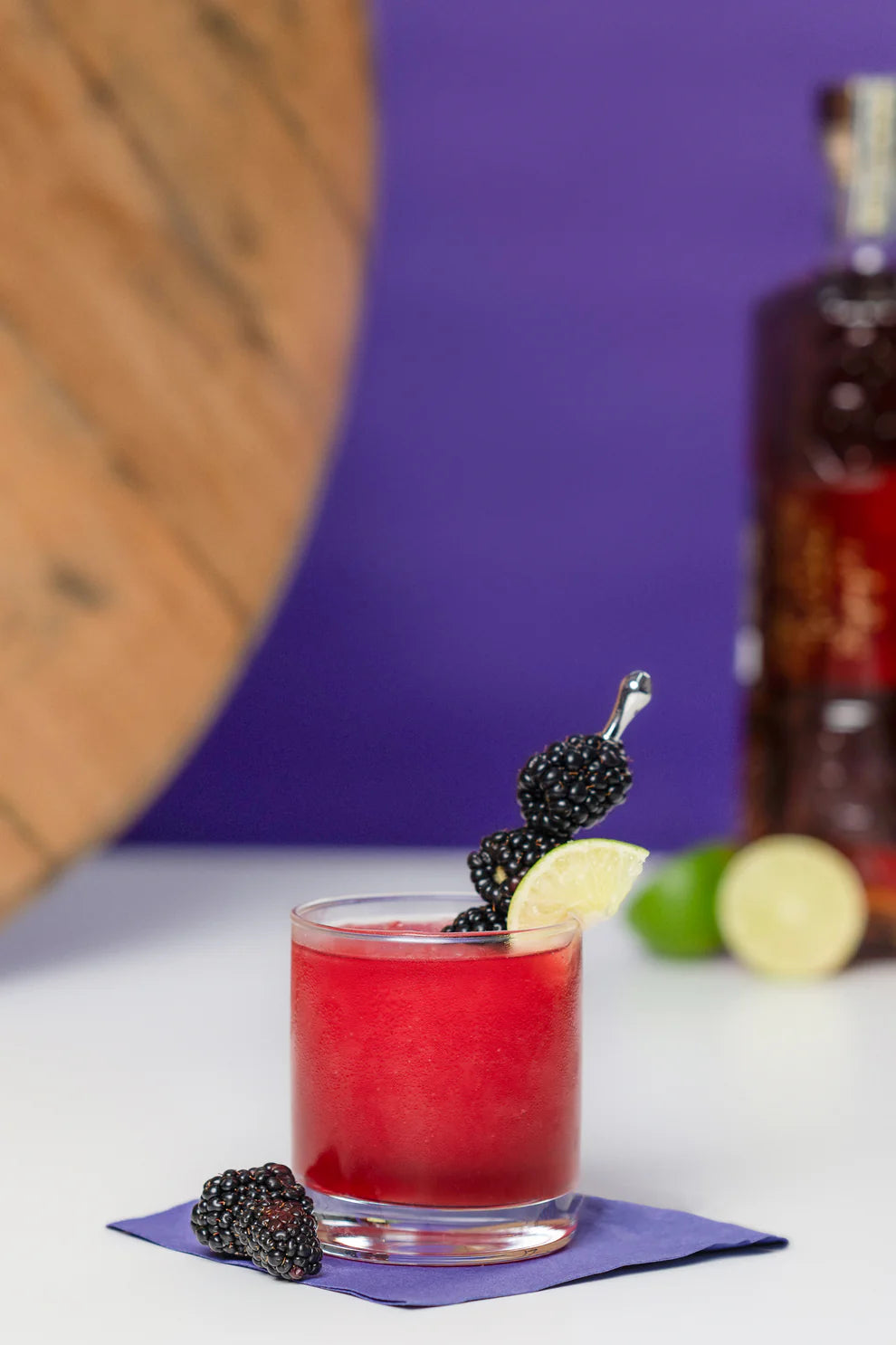 Blackberry Bourbon Smash Craft Cocktail Slush Mix