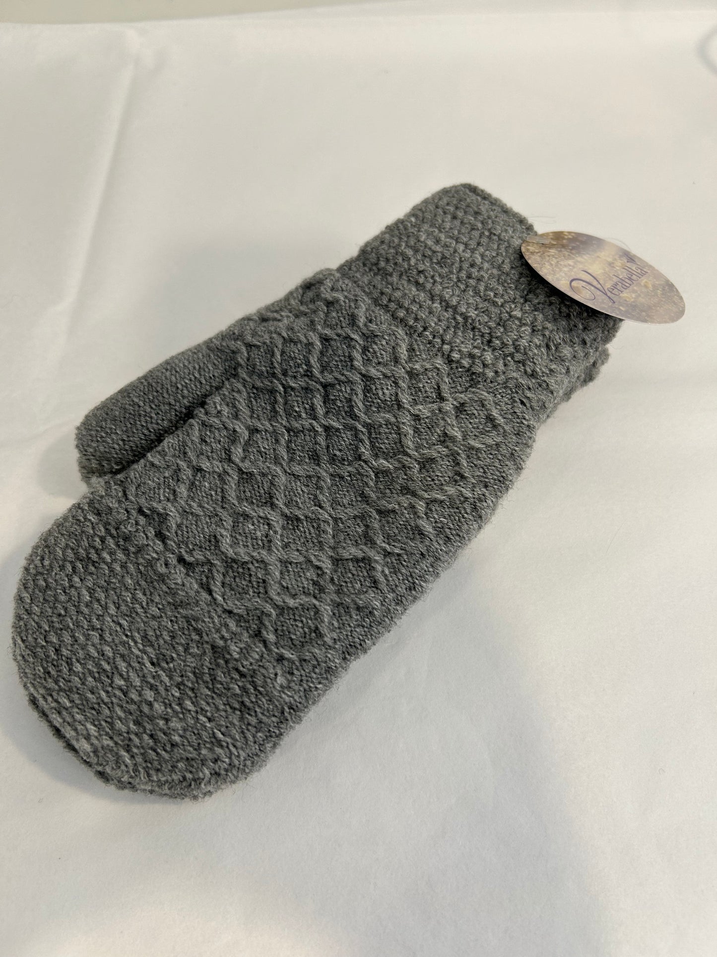 Winter Warm Fleece Lined Knit Mittens