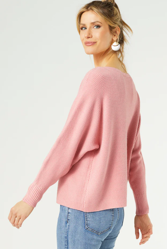 Shelby Sweater - Dusty Rose