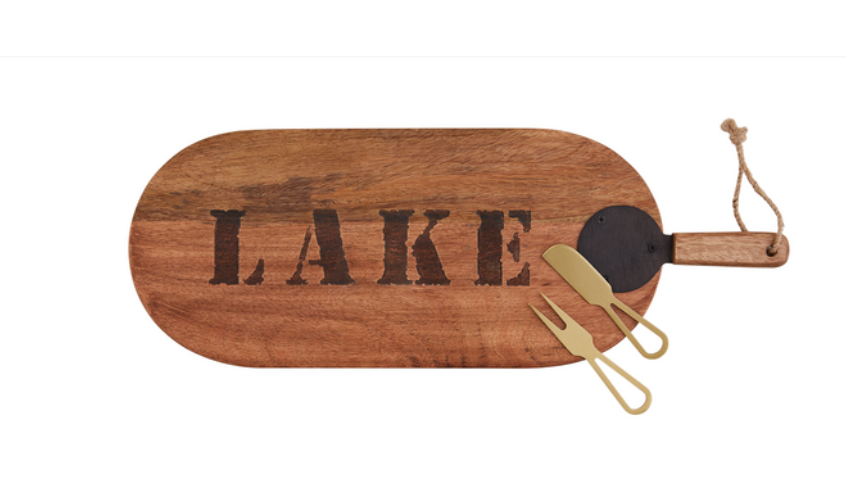 LAKE SERVING BOARD SET