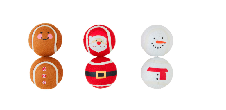 Christmas Character Tennis Ball Sets