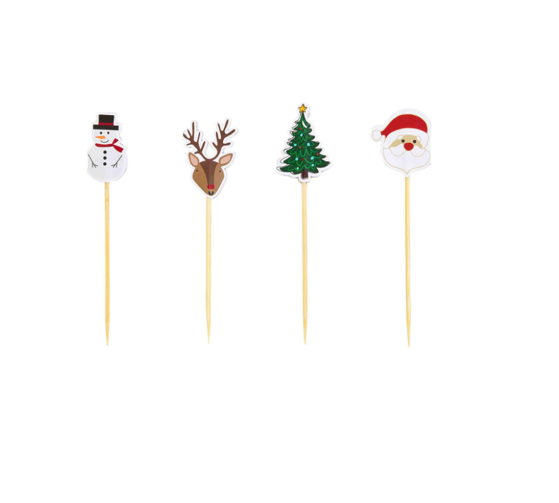 Christmas Toothpick Jars