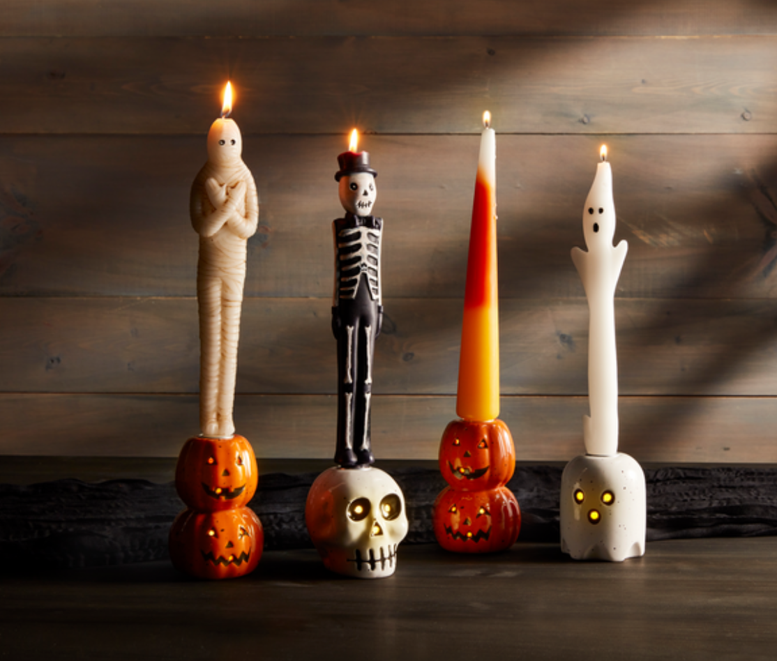 Halloween Taper Candle