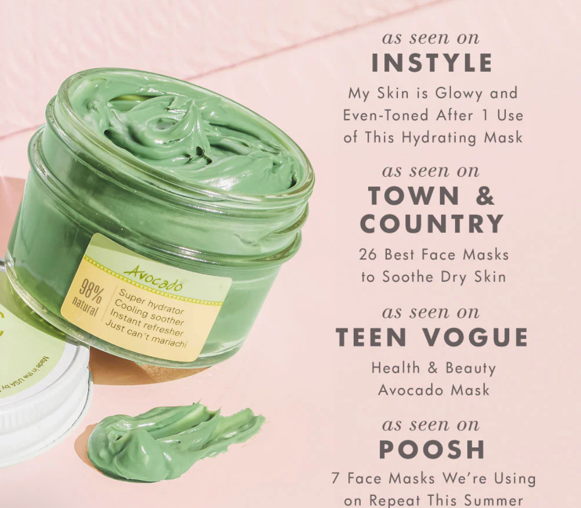 Guac Star® Soothing Avocado Hydration Mask