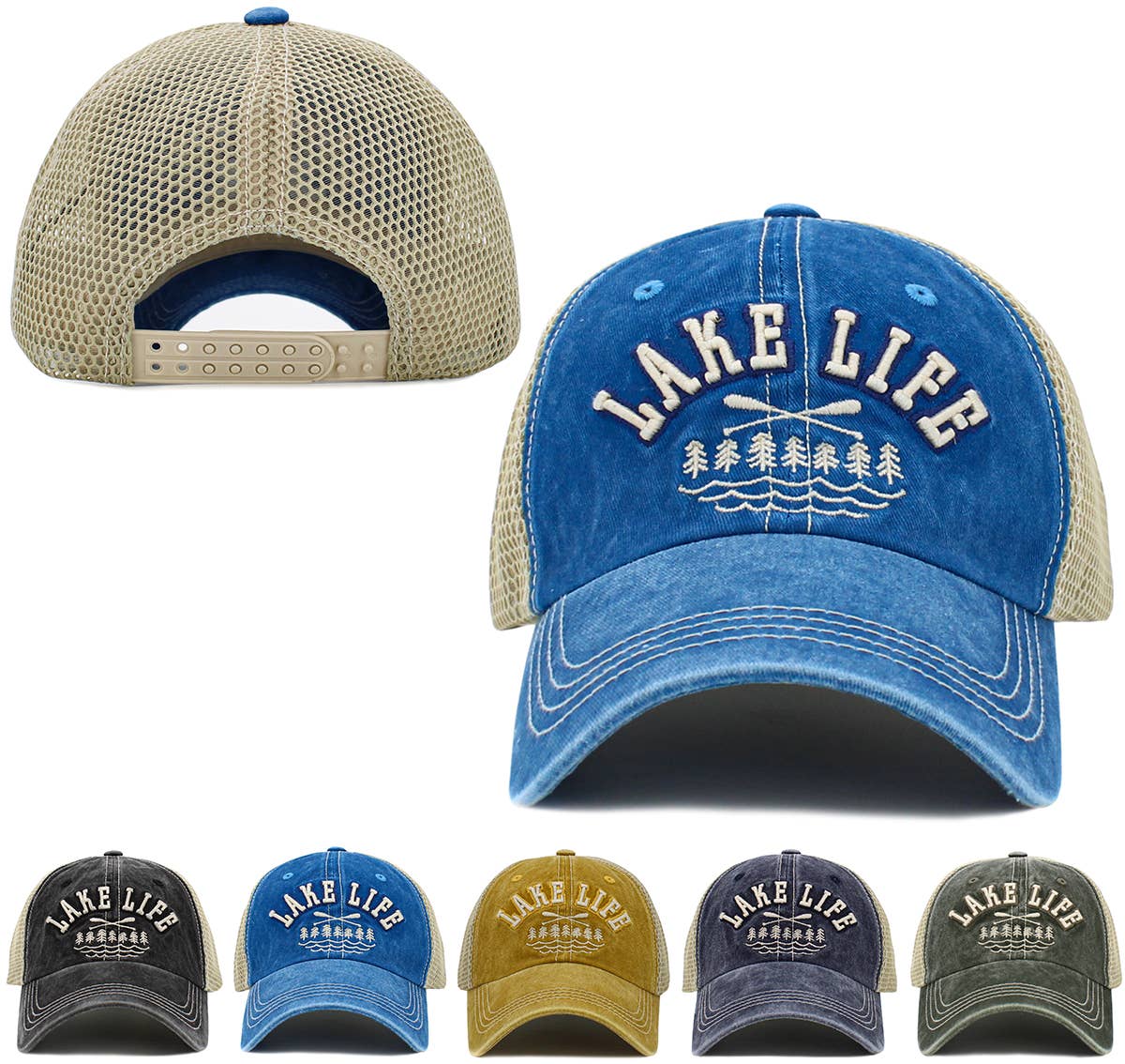 Lake Life Vintage Ballcap