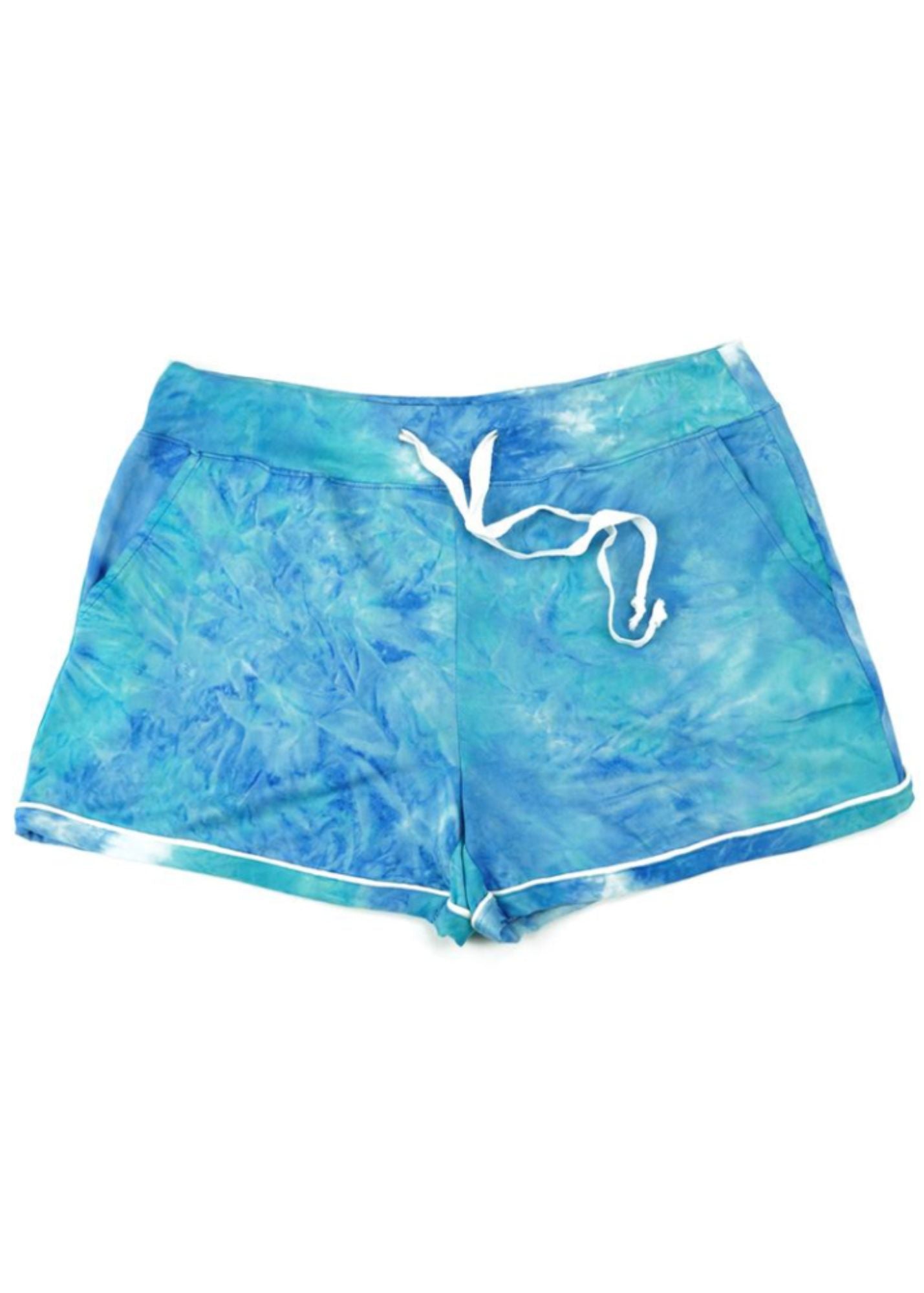 DYES THE LIMIT LOUNGE SHORT - AQUA