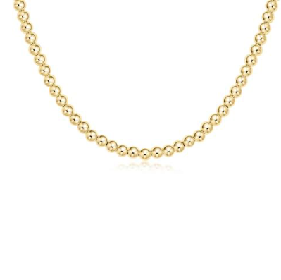 Choker Classic Gold 4mm Bead