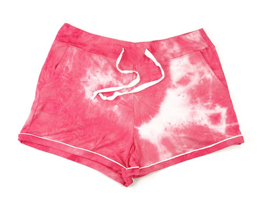 DYES THE LIMIT LOUNGE SHORT - CORAL