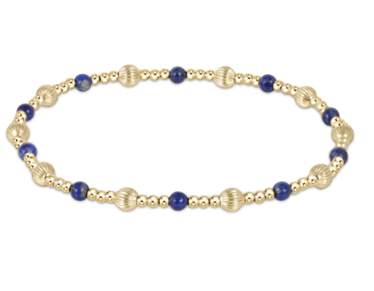 Bead Bracelet - Dignity Sincerity 4mm Lapis