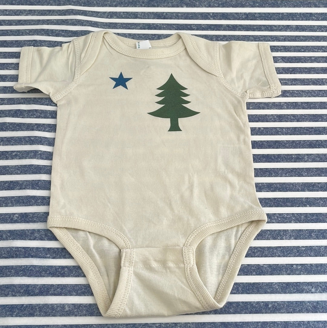 Maine Lake Baby Onesie