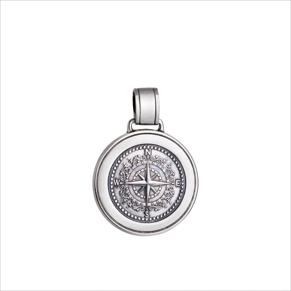 Colby Davis Pendant: Compass Rose